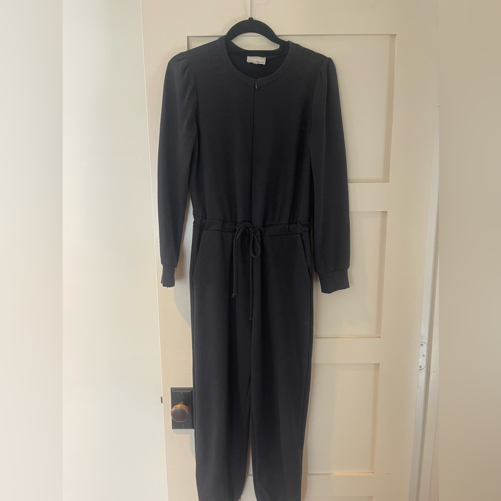 Black Long Sleeve Jumpsuit